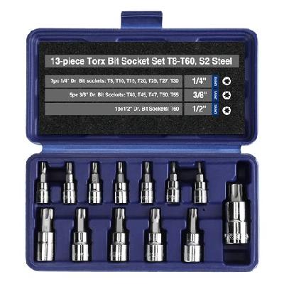 Torx Bit Sockets - 1 " Square Drive